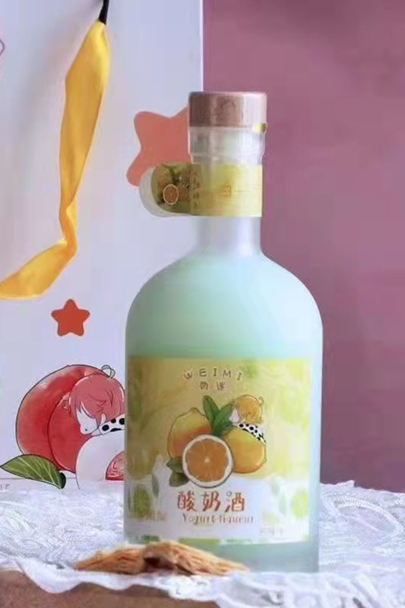 Fruit wine bottle