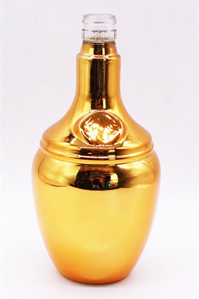 Electroplating bottle